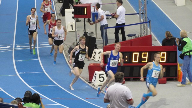 3.000m Finale mit Philipp Reinhardt (314)