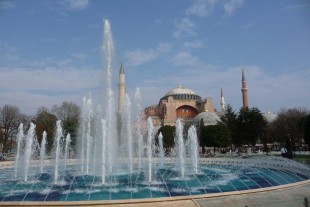 Hagia Sophia in der Sonne am Tag danach