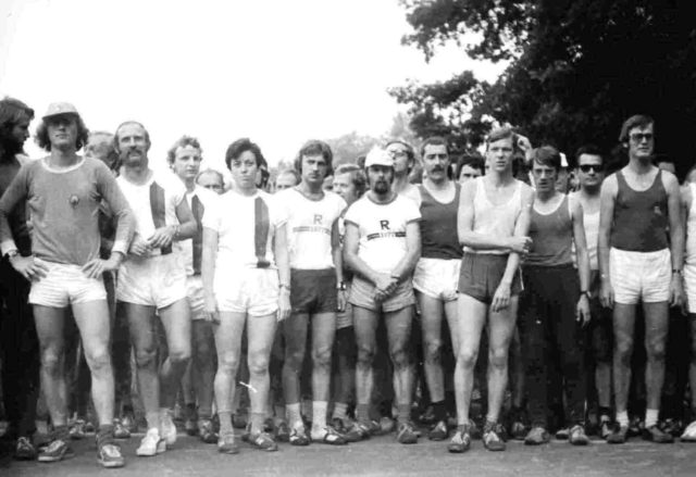 Start des Marathons beim Turn- und Sportfest 1977 in Leipzig